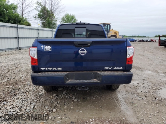 2024 Nissan Titan SV with VIN 1N6AA1EC8RN111919, listed as a Copart auction lot 62330195 with 1,866 mi miles and Salvage title. Bid and sale history available at DreamBid. Image 6.