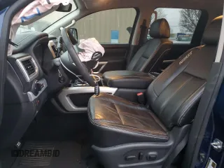 2018 Nissan Titan Pro-4X z VIN 1N6AA1E55JN505223, wystawiony jako Copart lot #85542844 z przebiegiem 113 601 mil mil oraz Szkoda całkowita • Salvage title. Historia ofert i sprzedaży dostępna na DreamBid. Obrazek 7.