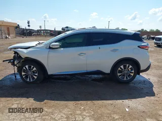 2017 Nissan Murano S z VIN 5N1AZ2MG7HN170895, wystawiony jako IAAI lot #42232990 z przebiegiem 143 067 mil mil oraz . Historia ofert i sprzedaży dostępna na DreamBid. Obrazek 15.