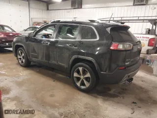 2019 Jeep Cherokee Limited with VIN 1C4PJMDX9KD102399, listed as a IAAI auction lot 41631997 with 108,451 mi miles. Bid and sale history available at carsss.com. Image 3.