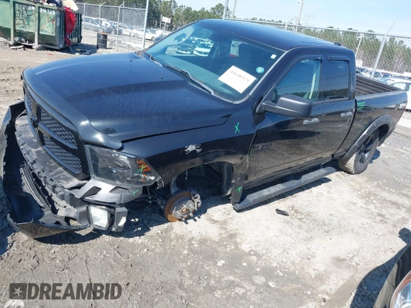 2018 Ram 1500 Express with VIN 1C6RR7FT0JS177927, listed as a IAAI auction lot 41640379 with 112,478 mi miles. Bid and sale history available at carsss.com. Image 17.