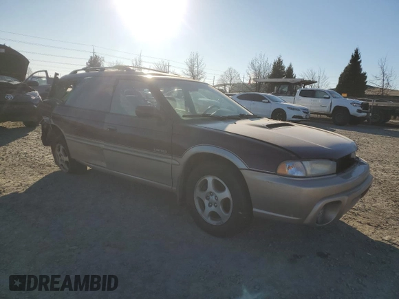 1999 Subaru Legacy Outback z VIN 4S3BG6853X7603582, wystawiony jako Copart lot #42632735 z przebiegiem 183 424 mil mil oraz Szkoda całkowita • Salvage title. Historia ofert i sprzedaży dostępna na DreamBid. Obrazek 4.