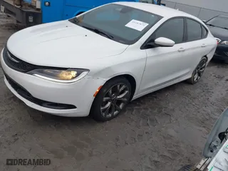2016 Chrysler 200 S with VIN 1C3CCCBB3GN175350, listed as a IAAI auction lot 41187875 with 161,082 mi miles. Bid and sale history available at carsss.com. Image 2.