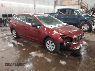 2015 Subaru Impreza 2.0i z VIN JF1GPAA61F9234631, wystawiony jako IAAI lot #41513883 z przebiegiem 133 937 mil mil oraz . Historia ofert i sprzedaży dostępna na DreamBid. Obrazek 1.