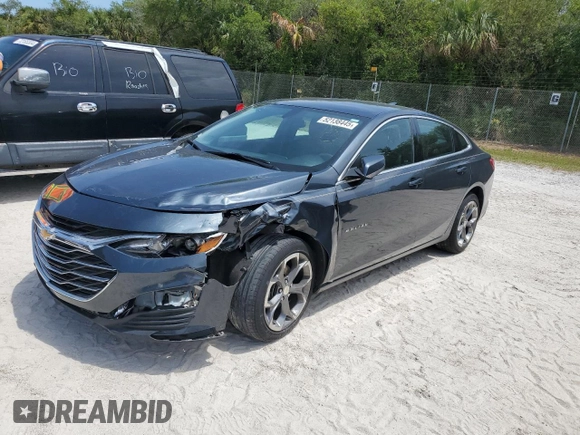 2021 Chevrolet Malibu LT with VIN 1G1ZD5ST9MF025376, listed as a Copart auction lot 52138445 with 78,470 mi miles and Non Repairable. Bid and sale history available at DreamBid. Image 1.
