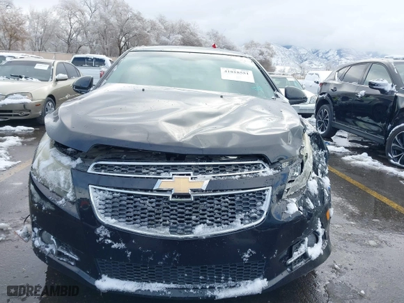 2012 Chevrolet Cruze LTZ with VIN 1G1PH5SC5C7309169, listed as a IAAI auction lot 41818551 with 158,837 mi miles. Bid and sale history available at carsss.com. Image 12.