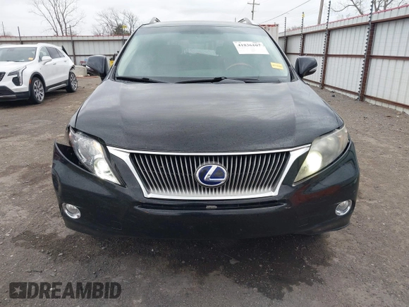 2010 Lexus RX 450h with VIN JTJBC1BA0A2029383, listed as a IAAI auction lot 41836107 with 223,058 mi miles and . Bid and sale history available at DreamBid. Image 12.
