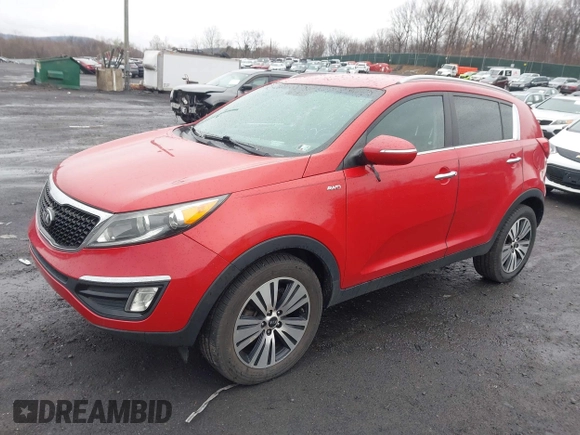 2014 Kia Sportage EX with VIN KNDPCCAC9E7552904, listed as a IAAI auction lot 41980439 with 184,871 mi miles and . Bid and sale history available at DreamBid. Image 17.