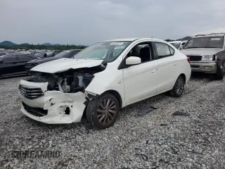 2018 Mitsubishi Mirage G4 ES with VIN ML32F3FJ4JHF05931, listed as a Copart auction lot 63828624 with 87,842 mi miles and Salvage Title. Bid and sale history available at carsss.com. Image 1.