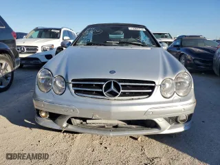 2006 Mercedes-Benz CLK-Class 5.5L AMG with VIN WDBTK76G56T060365, listed as a Copart auction lot 74304414 with 0 mi miles and Salvage Title. Bid and sale history available at carsss.com. Image 5.