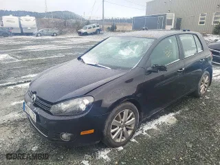 2013 Volkswagen Golf TDI w/Sunroof & Nav with VIN WVWNM7AJ4DW061607, listed as a Copart auction lot 83153834 with 115,472 mi miles and Salvage Title. Bid and sale history available at carsss.com. Image 1.