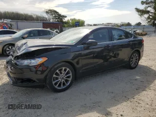 2017 Ford Fusion SE with VIN 3FA6P0H75HR348031, listed as a Copart auction lot 50691525 with 91,723 mi miles and Clean title. Bid and sale history available at DreamBid. Image 1.