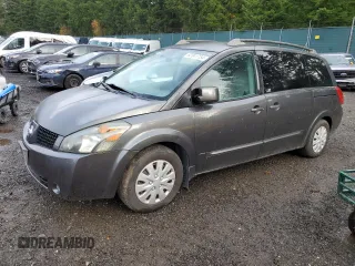 2005 Nissan Quest SE with VIN 5N1BV28U65N100865, listed as a Copart auction lot 82041734 with 122,509 mi miles and Clean Title. Bid and sale history available at carsss.com. Image 1.