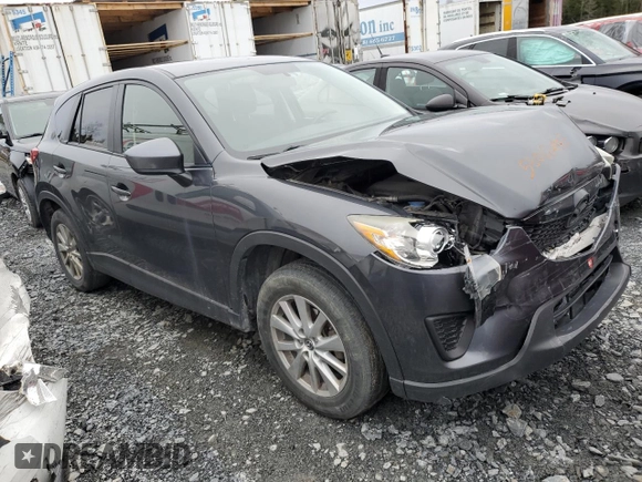 2014 Mazda CX-5 Sport with VIN JM3KE4BE0E0428322, listed as a Copart auction lot 56012495 with 278,146 mi miles and Salvage title. Bid and sale history available at DreamBid. Image 4.