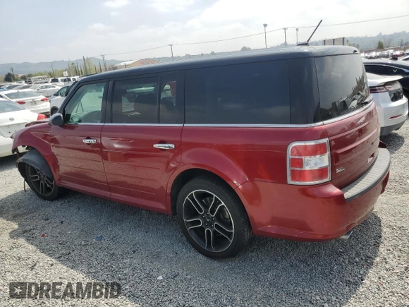 2015 Ford Flex SEL z VIN 2FMGK5C86FBA22188, wystawiony jako Copart lot #50489805 z przebiegiem 102 580 mil mil oraz Szkody całkowita. Historia ofert i sprzedaży dostępna na DreamBid. Obrazek 2.