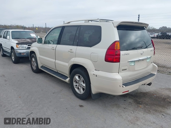 2003 Lexus GX 470 with VIN JTJBT20X630011479, listed as a IAAI auction lot 41556491 with 310,198 mi miles and . Bid and sale history available at DreamBid. Image 3.