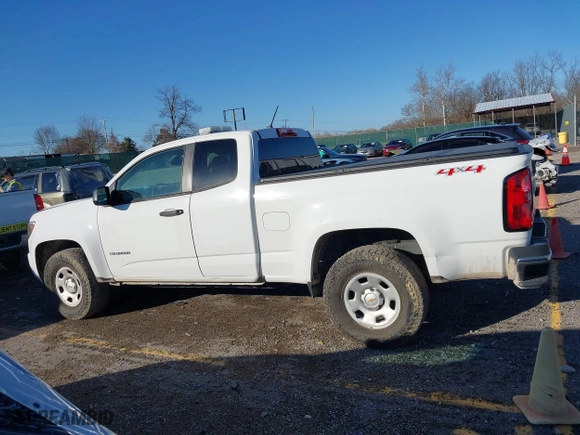 2019 Chevrolet Colorado 4WD Work Truck with VIN 1GCHTBEA3K1233097, listed as a IAAI auction lot 41667849 with 107,720 mi miles. Bid and sale history available at carsss.com. Image 14.