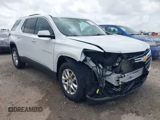 2018 Chevrolet Traverse LT Cloth z VIN 1GNERGKW8JJ175380, wystawiony jako IAAI lot #41904212 z przebiegiem 86 826 mil mil oraz . Historia ofert i sprzedaży dostępna na DreamBid. Obrazek 1.