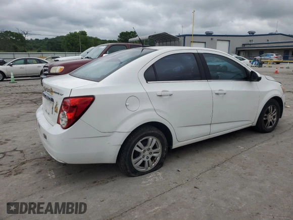 2013 Chevrolet Sonic LT with VIN 1G1JC5SH9D4137246, listed as a Copart auction lot 56001065 with 141,545 mi miles and Clean Title. Bid and sale history available at DreamBid. Image 3.