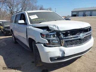 2016 Chevrolet Suburban LT with VIN 1GNSKHKC9GR410334, listed as a IAAI auction lot 41770867 with 168,257 mi miles. Bid and sale history available at carsss.com. Image 1.