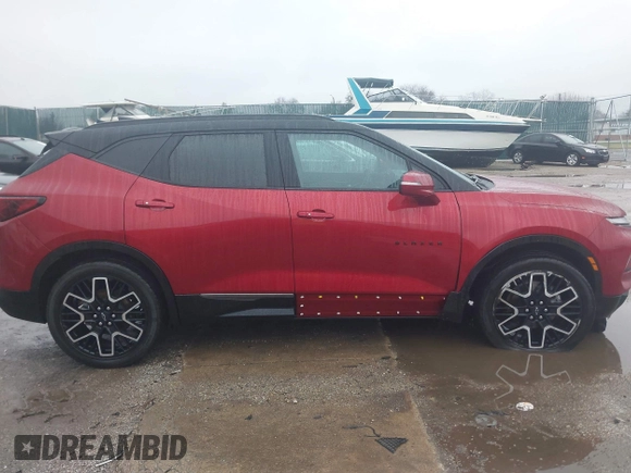 2023 Chevrolet Blazer RS z VIN 3GNKBKRS4PS213093, wystawiony jako IAAI lot #41111731 z przebiegiem 16 435 mil mil oraz . Historia ofert i sprzedaży dostępna na DreamBid. Obrazek 13.