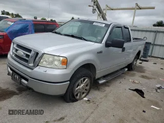 2007 Ford F-150 XLT with VIN 1FTPX14V57FA78156, listed as a Copart auction lot 63032605 with 243,814 mi miles and Salvage title. Bid and sale history available at DreamBid. Image 1.