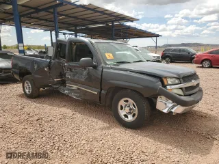 2004 Chevrolet Silverado 1500 with VIN 1GCEC19X14Z223121, listed as a Copart auction lot 52031675 with 222,190 mi miles and Salvage Title. Bid and sale history available at carsss.com. Image 4.