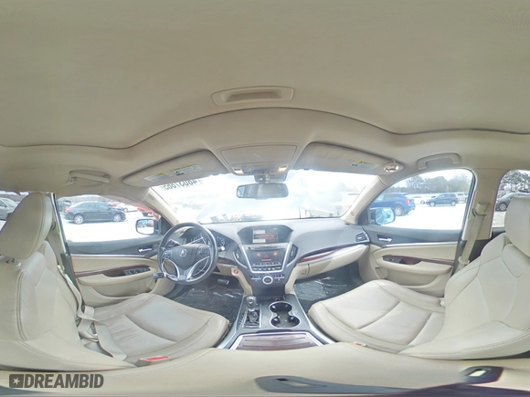 2014 Acura MDX Tech Pkg with VIN 5FRYD4H43EB001673, listed as a Copart auction lot 48037865 with 242,693 mi miles and Salvage Title. Bid and sale history available at carsss.com. Image 14.