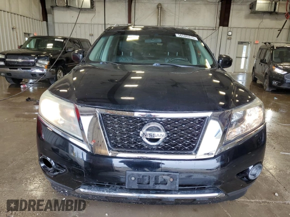 2015 Nissan Pathfinder SL with VIN 5N1AR2MM5FC714180, listed as a Copart auction lot 56580415 with 124,512 mi miles and Non repairable. Bid and sale history available at DreamBid. Image 5.