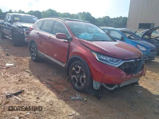 2019 Honda CR-V Touring with VIN 2HKRW1H93KH505289, listed as a IAAI auction lot 42212279 with 66,792 mi miles and . Bid and sale history available at DreamBid. Image 1.