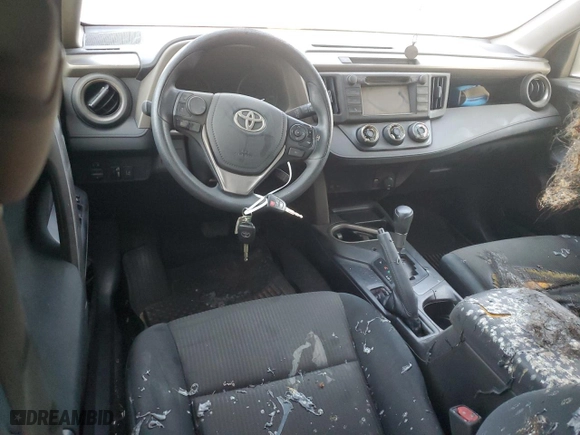 2017 Toyota RAV4 LE with VIN JTMZFREV3HD097181, listed as a Copart auction lot 52715375 with 0 mi miles and Salvage Title. Bid and sale history available at carsss.com. Image 8.