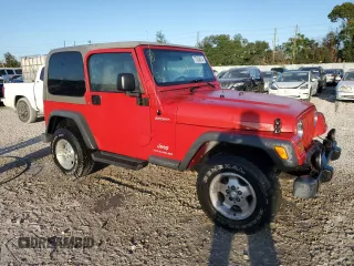 2003 Jeep Wrangler Sport with VIN 1J4FA49S43P332645, listed as a Copart auction lot 77424814 with 165,909 mi miles and Non Repairable. Bid and sale history available at carsss.com. Image 4.