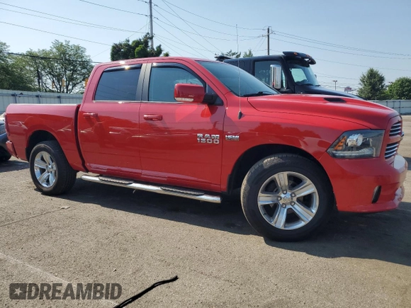 2016 Ram 1500 Sport z VIN 1C6RR7MT0GS173405, wystawiony jako Copart lot #60513475 z przebiegiem 121 110 mil mil oraz Szkoda całkowita • Salvage title. Historia ofert i sprzedaży dostępna na DreamBid. Obrazek 4.