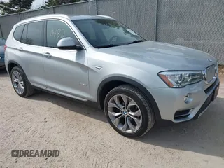 2017 BMW X3 xDrive28i z VIN 5UXWX9C36H0W76799, wystawiony jako IAAI lot #42190482 z przebiegiem 82 920 mil mil oraz . Historia ofert i sprzedaży dostępna na DreamBid. Obrazek 1.