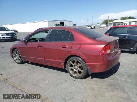 2008 Honda Civic EX-L z VIN 2HGFA169X8H534523, wystawiony jako Copart lot #58403395 z przebiegiem 184 220 mil mil oraz Szkoda całkowita • Salvage title. Historia ofert i sprzedaży dostępna na DreamBid. Obrazek 2.