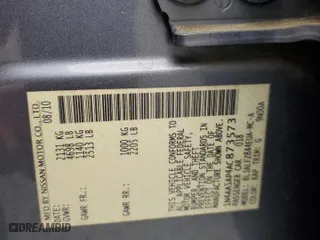 2010 Nissan Maxima 3.5 SV w/Premium Pkg with VIN 1N4AA5AP4AC873573, listed as a Copart auction lot 51760815 with 140,019 mi miles and Salvage Title. Bid and sale history available at carsss.com. Image 14.