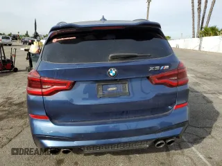2020 BMW X3 M Competition with VIN 5YMTS0C00LLT10453, listed as a Copart auction lot 74014573 with 35,896 mi miles. Bid and sale history available at carsss.com. Image 6.