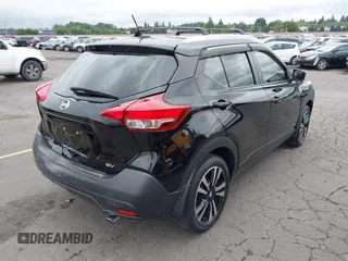 2019 Nissan Kicks SV with VIN 3N1CP5CU5KL543681, listed as a IAAI auction lot 42328297 with 35,736 mi miles and . Bid and sale history available at DreamBid. Image 4.