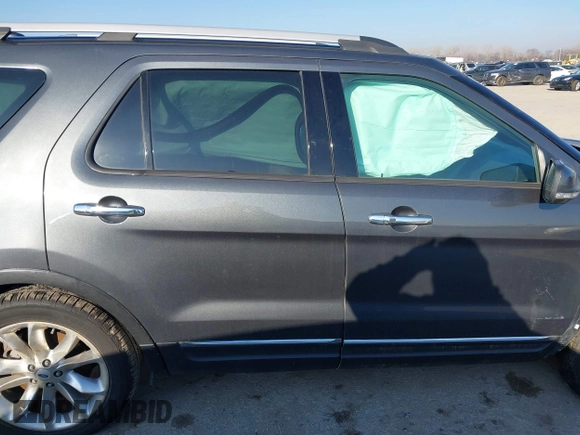 2015 Ford Explorer Limited with VIN 1FM5K7F88FGC23923, listed as a IAAI auction lot 41621051 with 129,476 mi miles and . Bid and sale history available at carsss.com. Image 13.