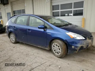 2012 Toyota Prius Two with VIN JTDZN3EU6C3130213, listed as a Copart auction lot 53680895 with Not Provided miles and Salvage Title. Bid and sale history available at DreamBid. Image 4.