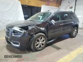 2015 GMC Acadia SLT z VIN 1GKKVRKD0FJ323938, wystawiony jako Copart lot #57507525 z przebiegiem 91 699 mil mil oraz Szkoda całkowita • Salvage title. Historia ofert i sprzedaży dostępna na DreamBid. Obrazek 1.