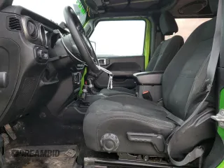 2018 Jeep Wrangler Sport with VIN 1C4GJXAN1JW262204, listed as a Copart auction lot 46809145 with 79,732 mi miles and Salvage title. Bid and sale history available at DreamBid. Image 7.