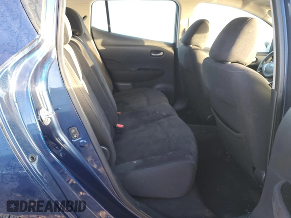 2017 Nissan LEAF SL with VIN 1N4BZ0CP1HC305482, listed as a Copart auction lot 78653914 with 38,079 mi miles and Salvage Title. Bid and sale history available at carsss.com. Image 10.