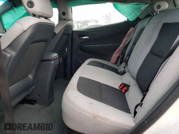 2020 Chevrolet Bolt EV LT with VIN 1G1FY6S02L4128863, listed as a Copart auction lot 43261433 with 18,594 mi miles. Bid and sale history available at carsss.com. Image 10.
