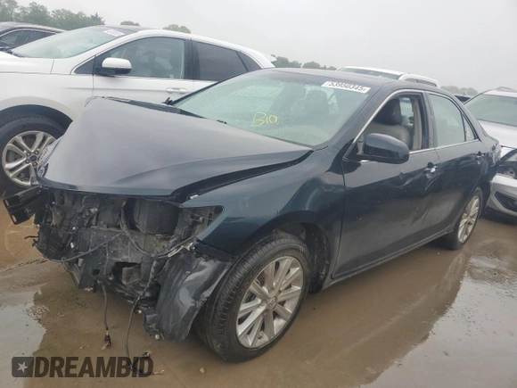 2013 Toyota Camry L with VIN 4T4BF1FK5DR302096, listed as a Copart auction lot 53950345 with Not Provided miles and Salvage Title. Bid and sale history available at carsss.com. Image 1.