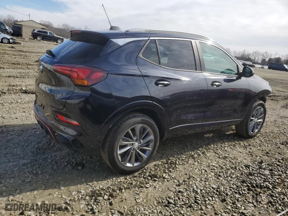 2020 Buick Encore GX Preferred with VIN KL4MMBS24LB112240, listed as a Copart auction lot 45753605 with 89,857 mi miles and Salvage Title. Bid and sale history available at carsss.com. Image 3.