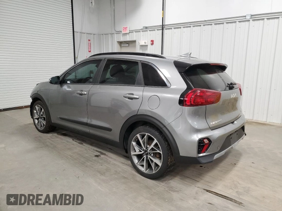 2022 Kia Niro Touring SE with VIN KNDCC3LC4N5546418, listed as a Copart auction lot 87052754 with 55,318 mi miles and Salvage Title. Bid and sale history available at carsss.com. Image 2.