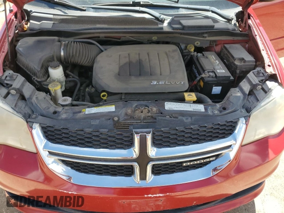 2012 Dodge Grand Caravan SXT with VIN 2C4RDGCG4CR196659, listed as a Copart auction lot 54795505 with 138,576 mi miles and Clean Title. Bid and sale history available at DreamBid. Image 12.