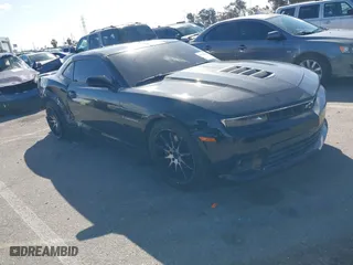 2014 Chevrolet Camaro SS with VIN 2G1FK1EJ4E9319547, listed as a IAAI auction lot 41734895 with 125,336 mi miles. Bid and sale history available at carsss.com. Image 1.