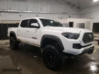 2021 Toyota Tacoma 4WD SR with VIN 5TFCZ5AN4MX258934, listed as a Copart auction lot 44678685 with 80,991 mi miles and Non Repairable. Bid and sale history available at carsss.com. Image 4.